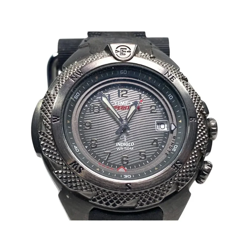 Timex Expedition I-Control Model T47902 Watch Mens 40mm Easy Set Alarm Outdoors